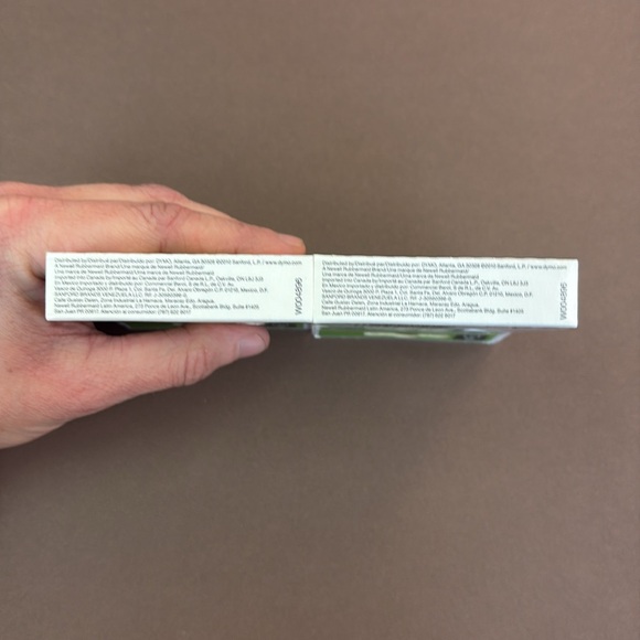 ๐ข FREE WITH ANY PURCHASE OVER $10. (2) DYMO D1 Label 1/2โ x 23โ Black on Blue - Picture 9 of 10